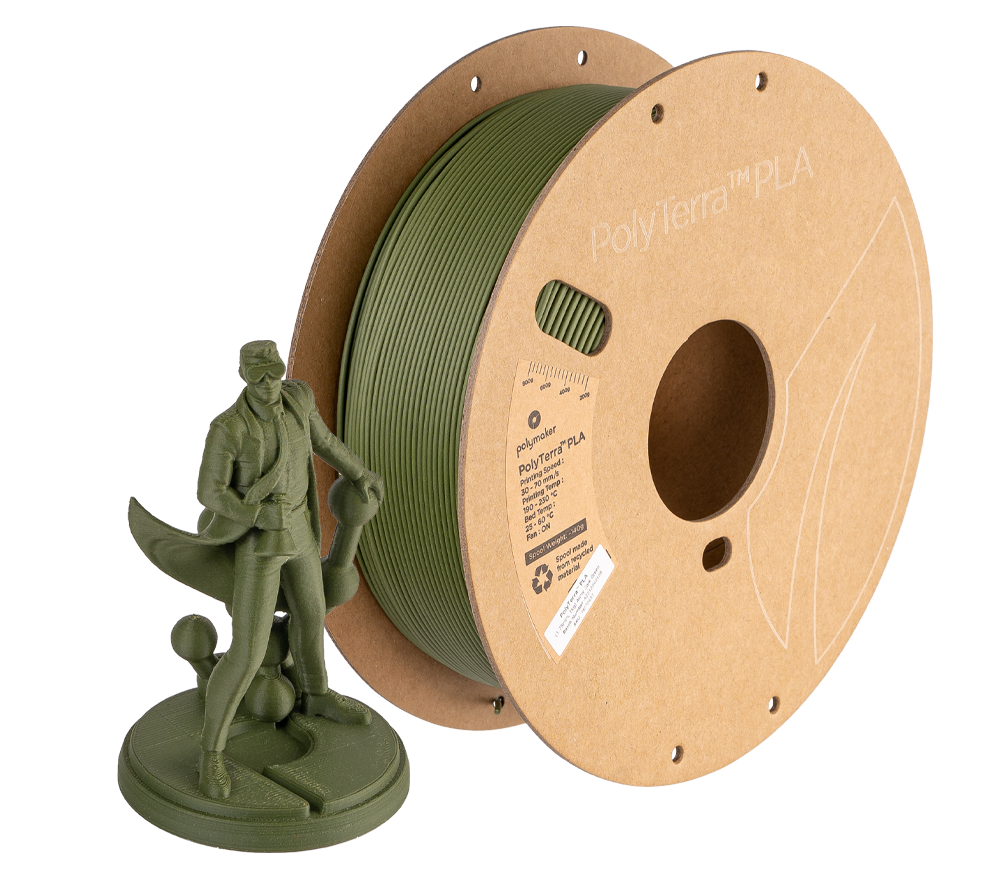 Panchroma Matte PLA Filament 1.75mm 1kg ( Formerly Polymaker PolyTerra PLA)