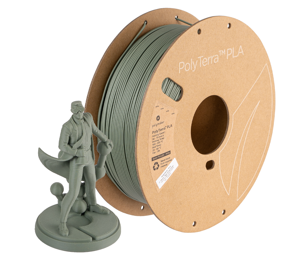 Panchroma Matte PLA Filament 1.75mm 1kg ( Formerly Polymaker PolyTerra PLA)