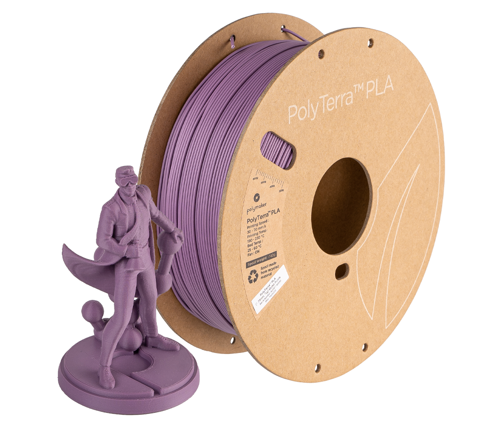 Panchroma Matte PLA Filament 1.75mm 1kg ( Formerly Polymaker PolyTerra PLA)