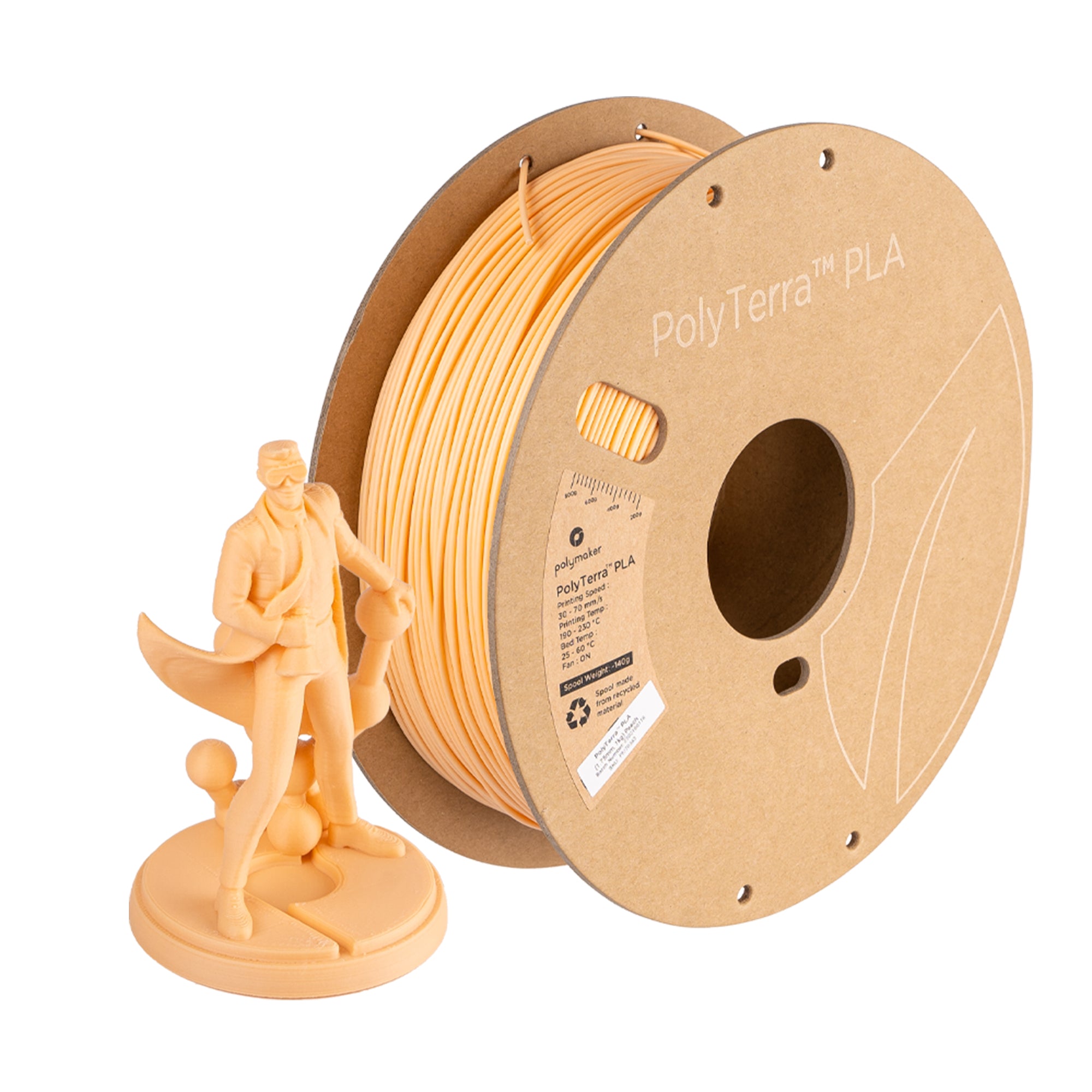 Panchroma Matte PLA Filament 1.75mm 1kg ( Formerly Polymaker PolyTerra PLA)