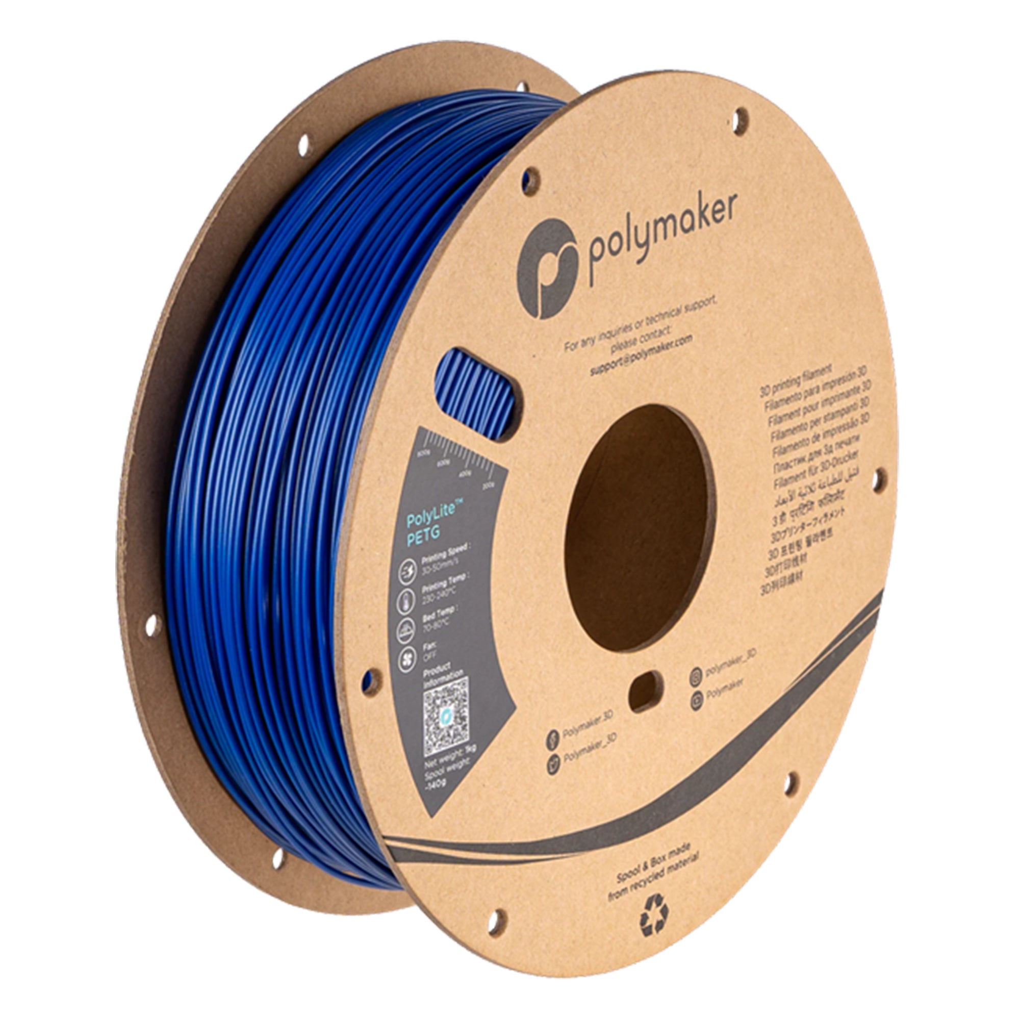 Polymaker PolyLite PETG 1.75mm Filament 1kg