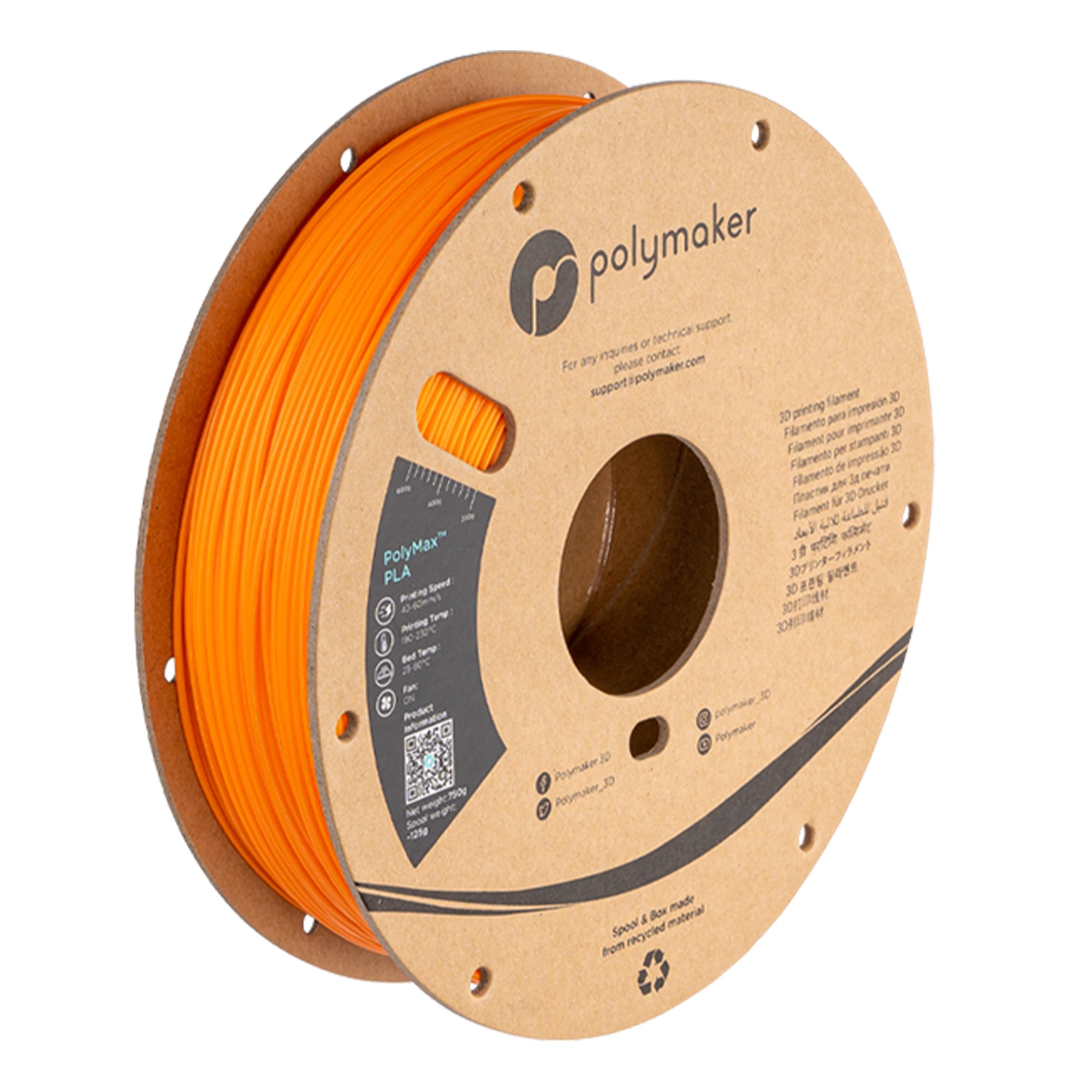 Polymaker Polymax PLA 3D Printing Filament (1.75mm)  750g