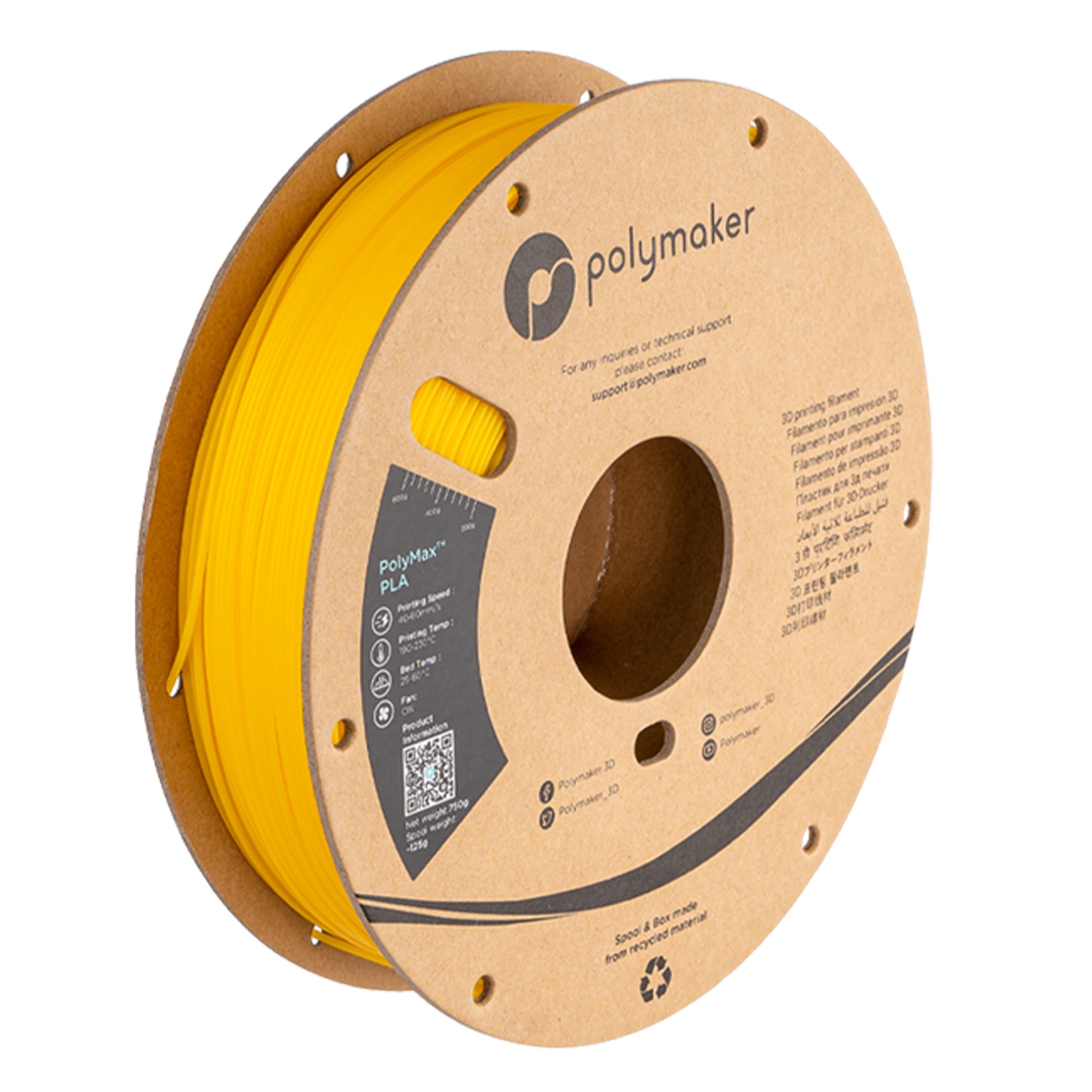 Polymaker Polymax PLA 3D Printing Filament (1.75mm)  750g