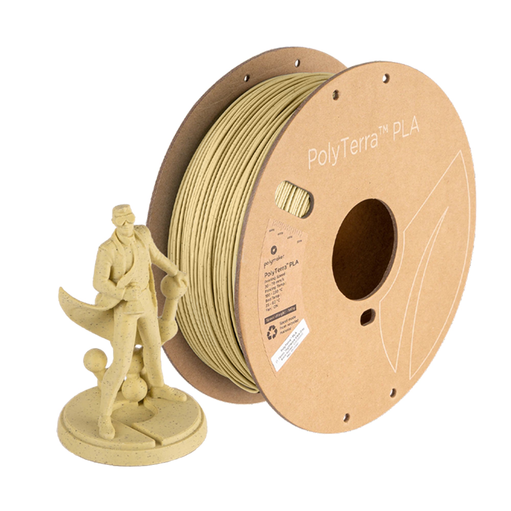 Polymaker PolyTerra PLA Marble Filament 1.75mm 1kg