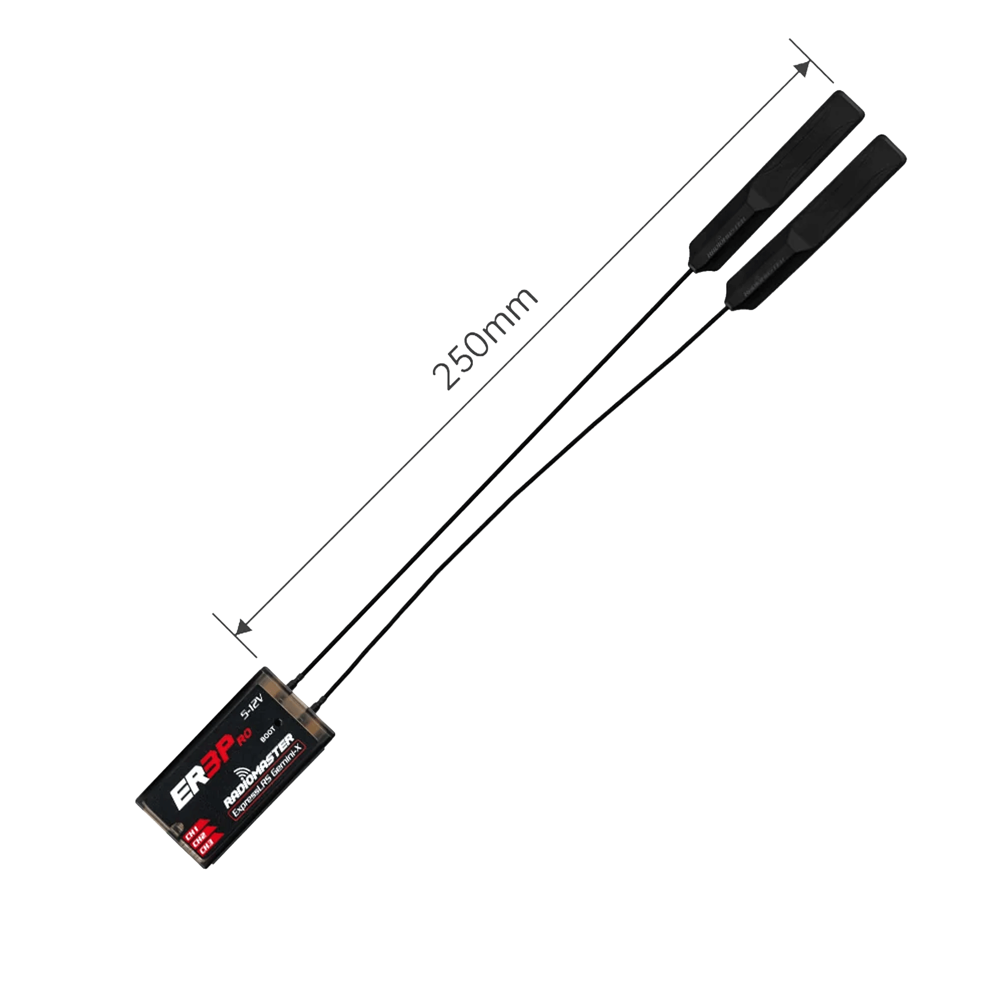 RadioMaster ER3 PRO PWM Dual-band Gemini & Gemini-X Receiver
