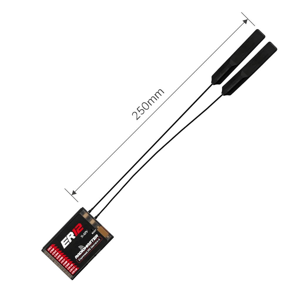 RadioMaster ER12 PWM Dual-band Gemini & Gemini-X Receiver