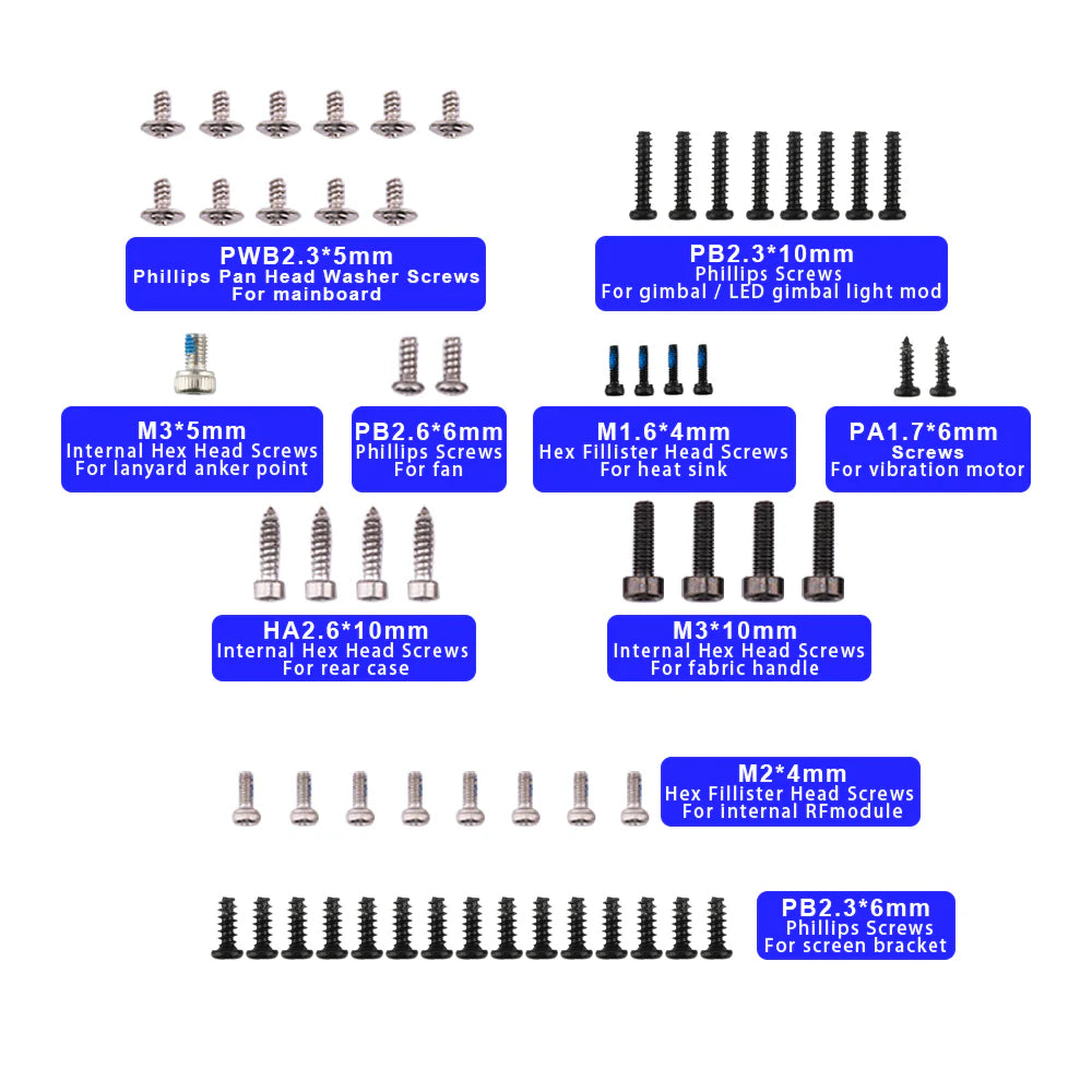 RadioMaster TX15 Spare Parts