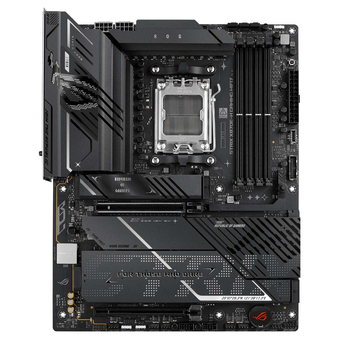 ASUS ROG Strix X870E-H Gaming WiFi 7 Motherboard ROG-STRIX-X870E-H-GAMING-WIFI7 [PC]