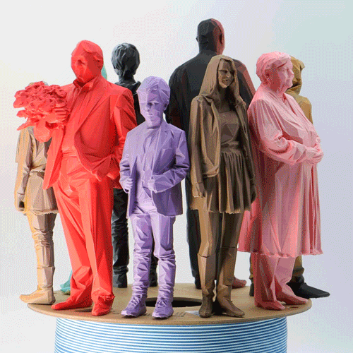 Polymaker PolyTerra Dual Matte PLA Filament 1kg 1.75mm