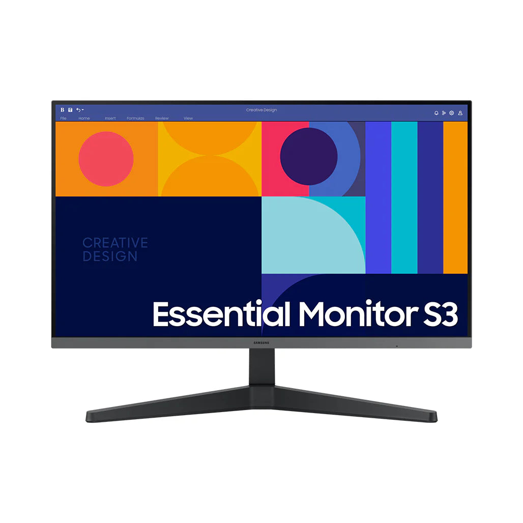 Samsung 27" S33GC 100Hz AMD FreeSync IPS FHD Gaming Monitor 1920x1080 4ms 16.7M Tilt VESA DP1.2 HDMI 1000:1 250cd/m Game Mode [PC]