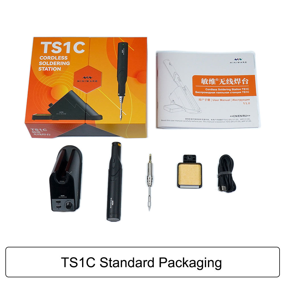 Miniware TS1C Cordless Soldering Station