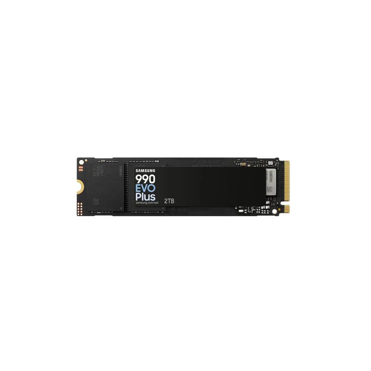 Samsung 990 EVO Plus 2TB PCIe Gen5 NVMe SSD 7250MB/s 6300MB/s R/W 1000K/1350K IOPS 1200TBW 1.5M hrs V-NAND TLC AES 256-bit Encryption 5yr wty MZ-V9S2T0BW [PC]