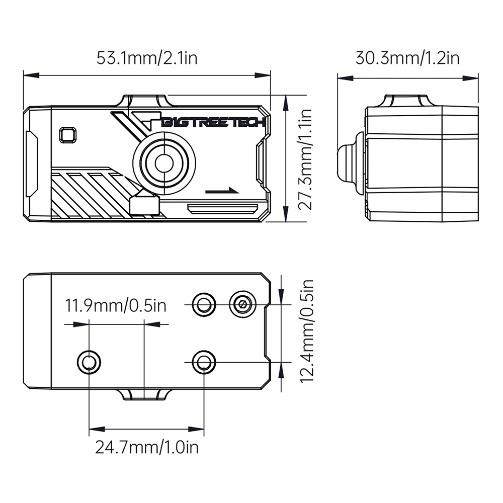 BigTreeTech V2.0 Smart Filament Sensor 3D Printing Module