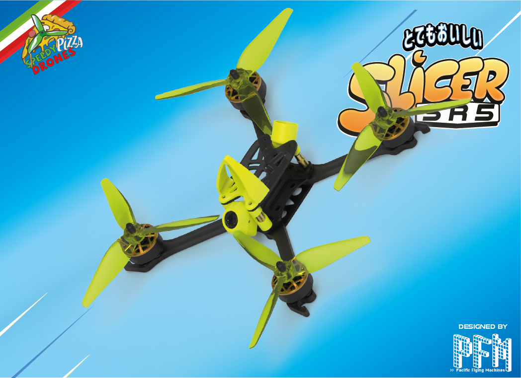 Speedy Pizza Slicer SR5 Racing Frame
