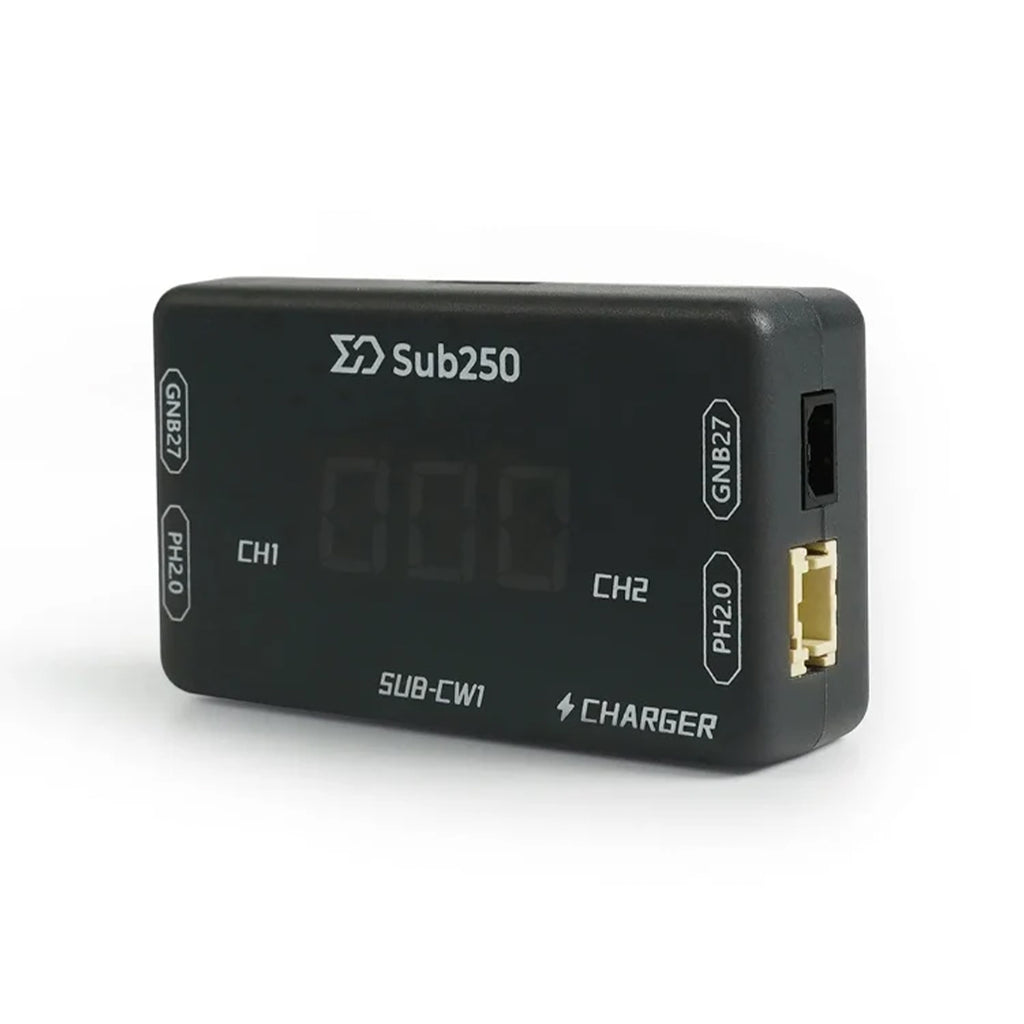 Sub250-CW1 Charger Support for A30 and PH2.0 Plugs