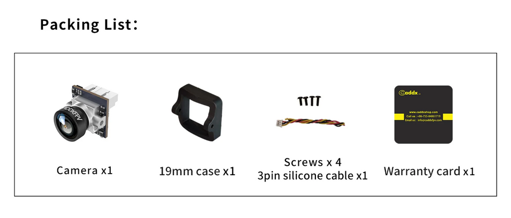 CADDX Ant Nano FPV Camera