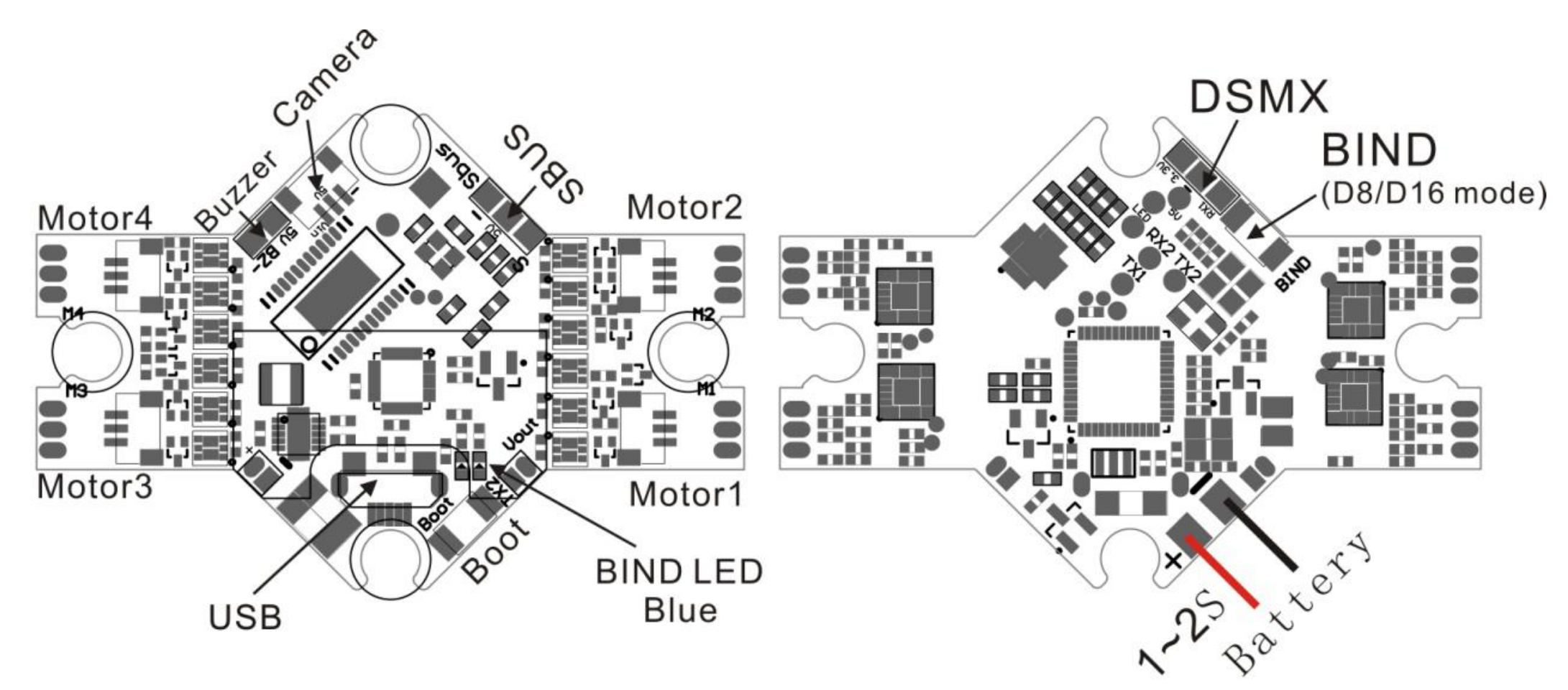EMAX Tinyhawk II FC AIO Replacement Board Buy in Australia Phaser FPV