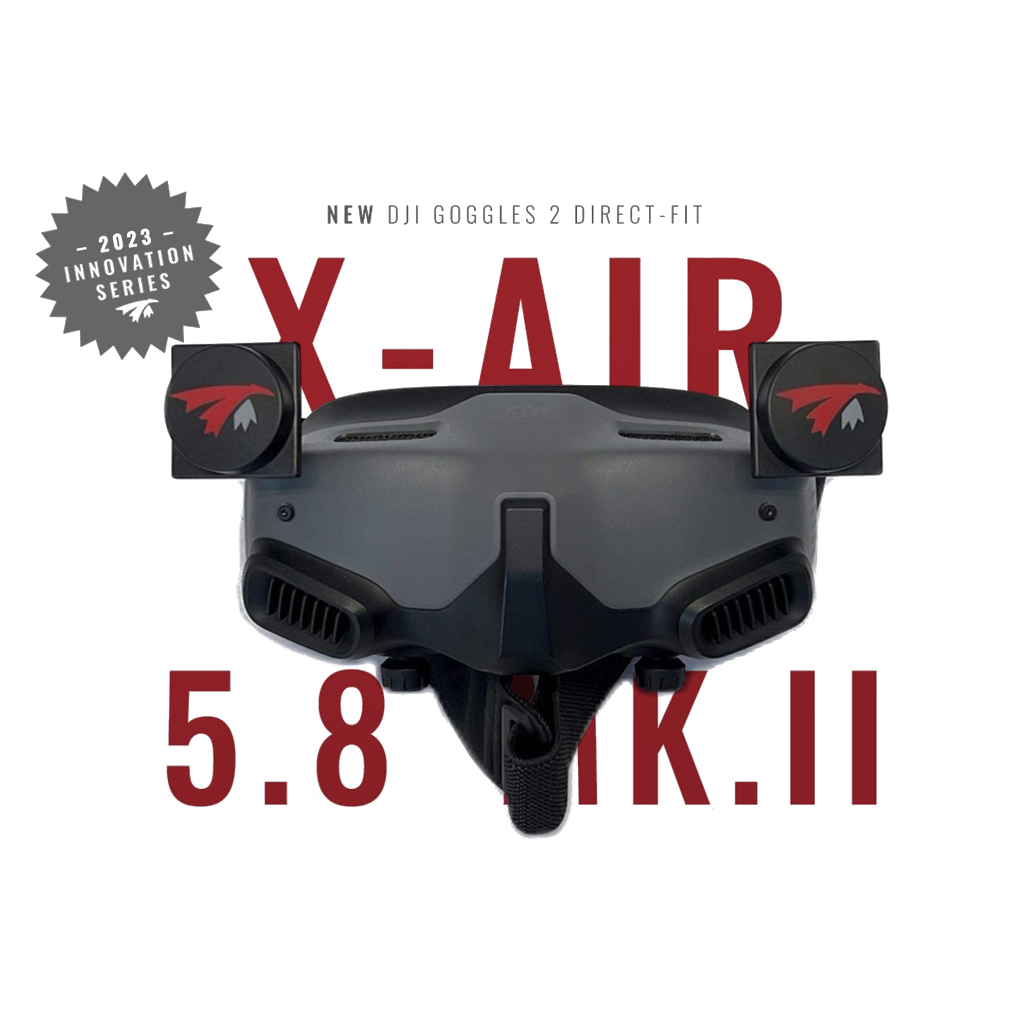 TrueRC X-Air 5.8ghz MK II Pair for DJI Goggles 2