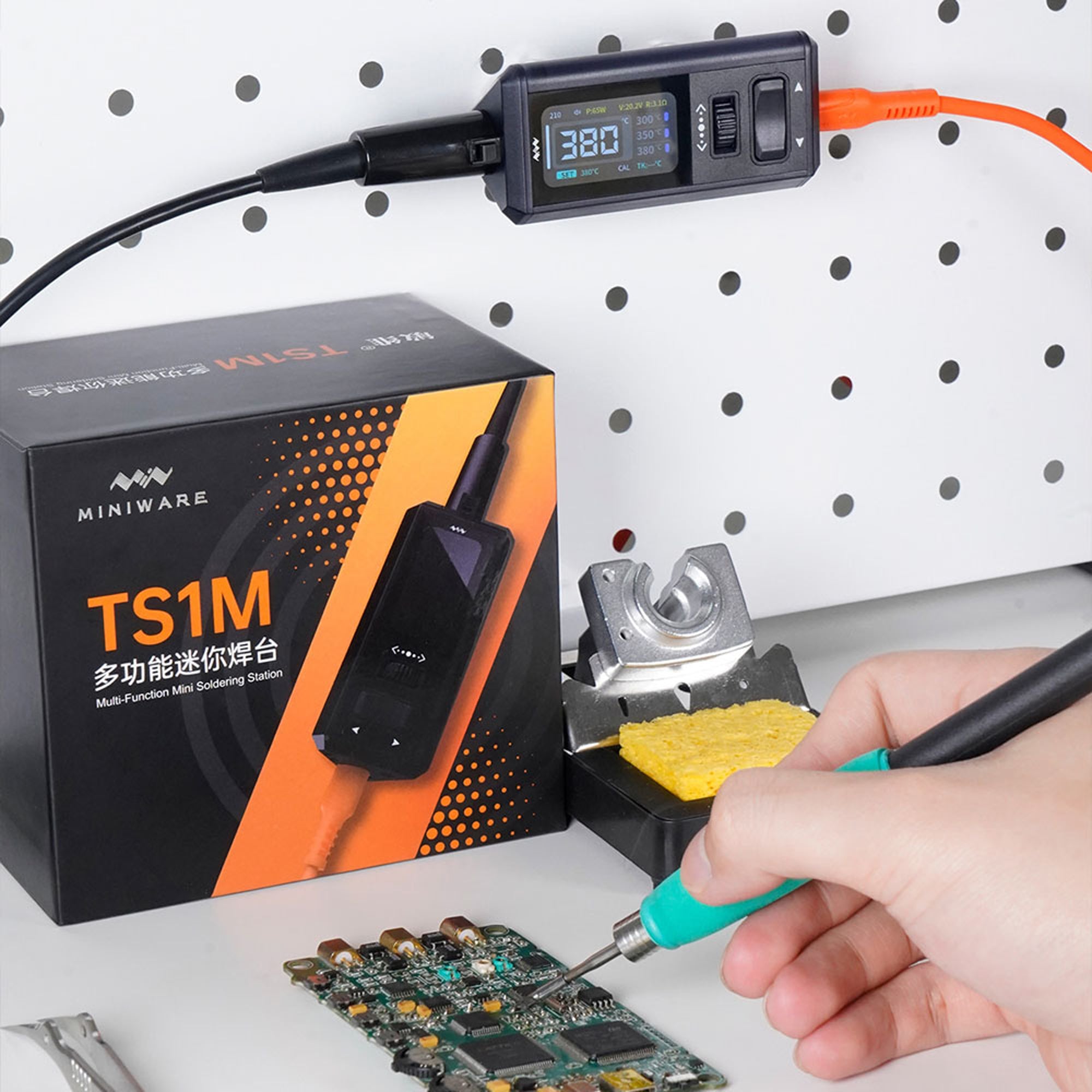 Miniware TS1M Multi-Function Mini Soldering Station