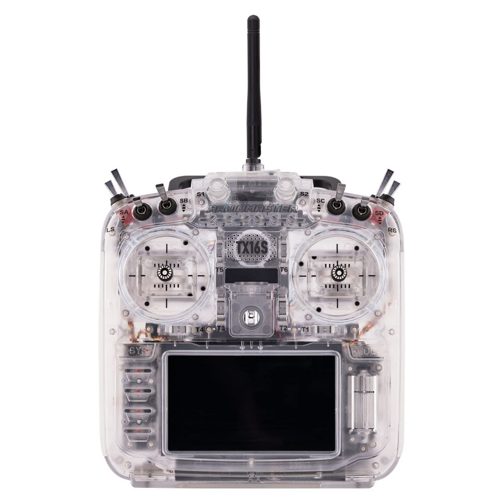 RadioMaster TX16S MKII Radio Transparent Version (MCK Edition / ELRS / M2) (Batteries NOT Included)