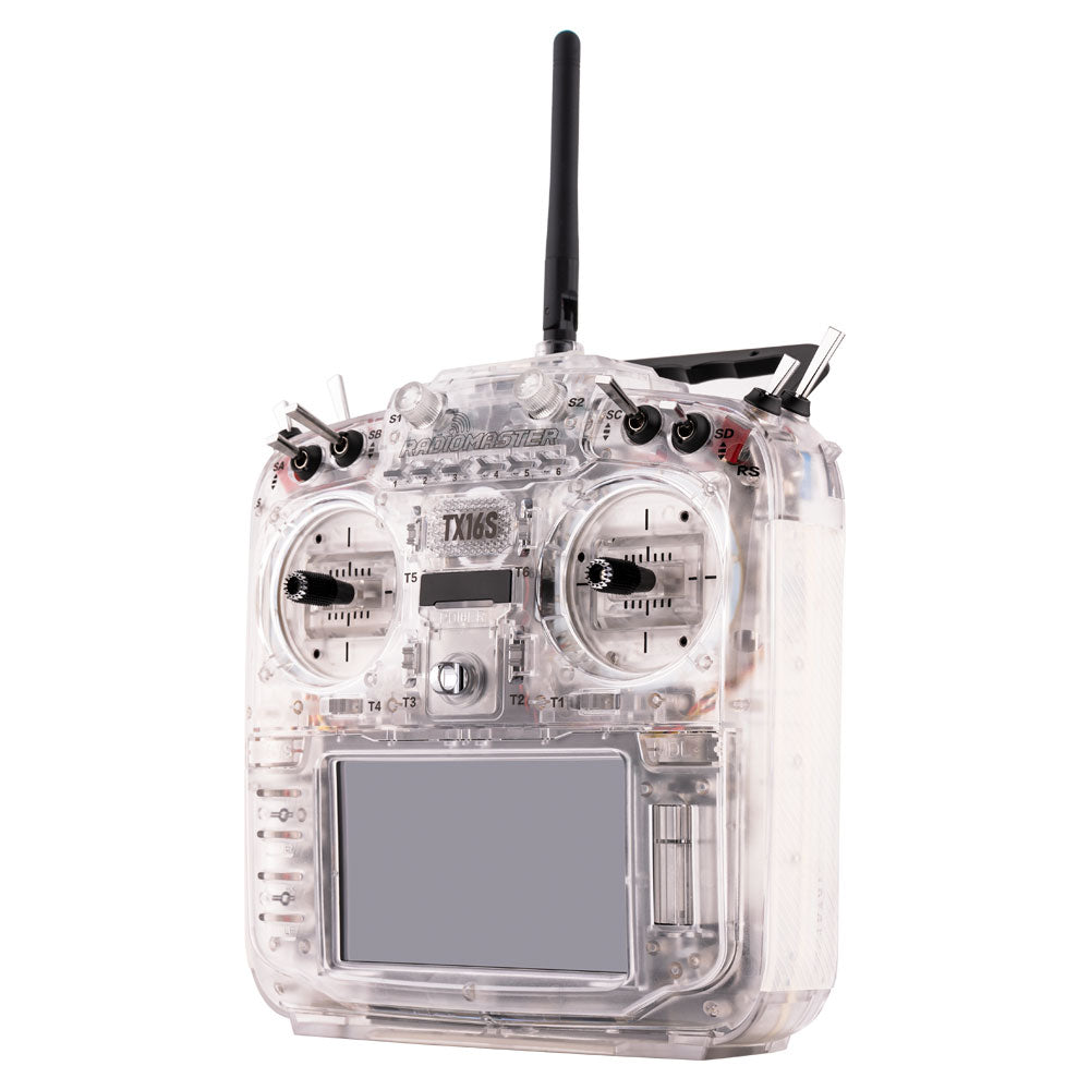 RadioMaster TX16S MKII Radio Transparent Version (MCK Edition / ELRS / M2) (Batteries NOT Included)