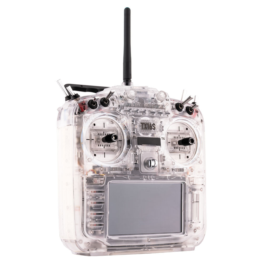 RadioMaster TX16S MKII Radio Transparent Version (MCK Edition / ELRS / M2) (Batteries NOT Included)