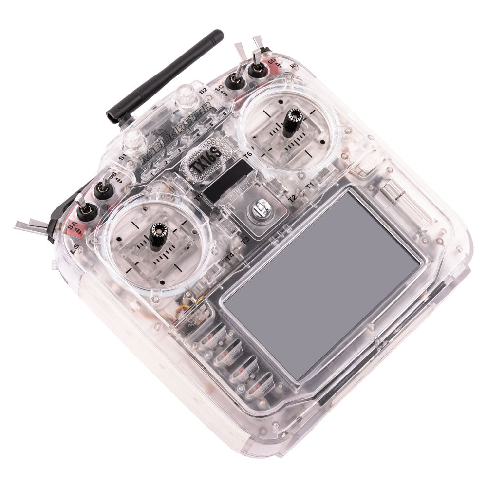 RadioMaster TX16S MKII Radio Transparent Version (MCK Edition / ELRS / M2) (Batteries NOT Included)