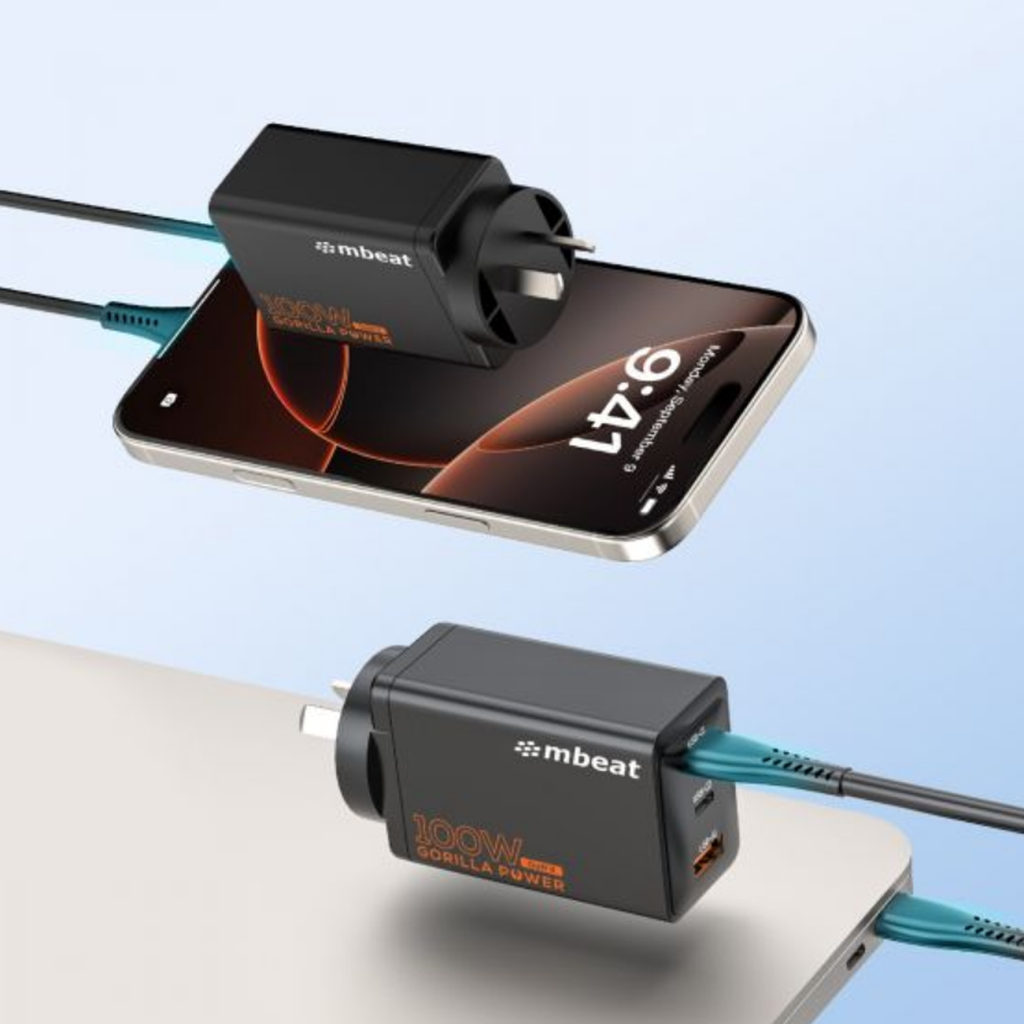 mbeat Gorilla Power PD100W GaN II USB-C Charger