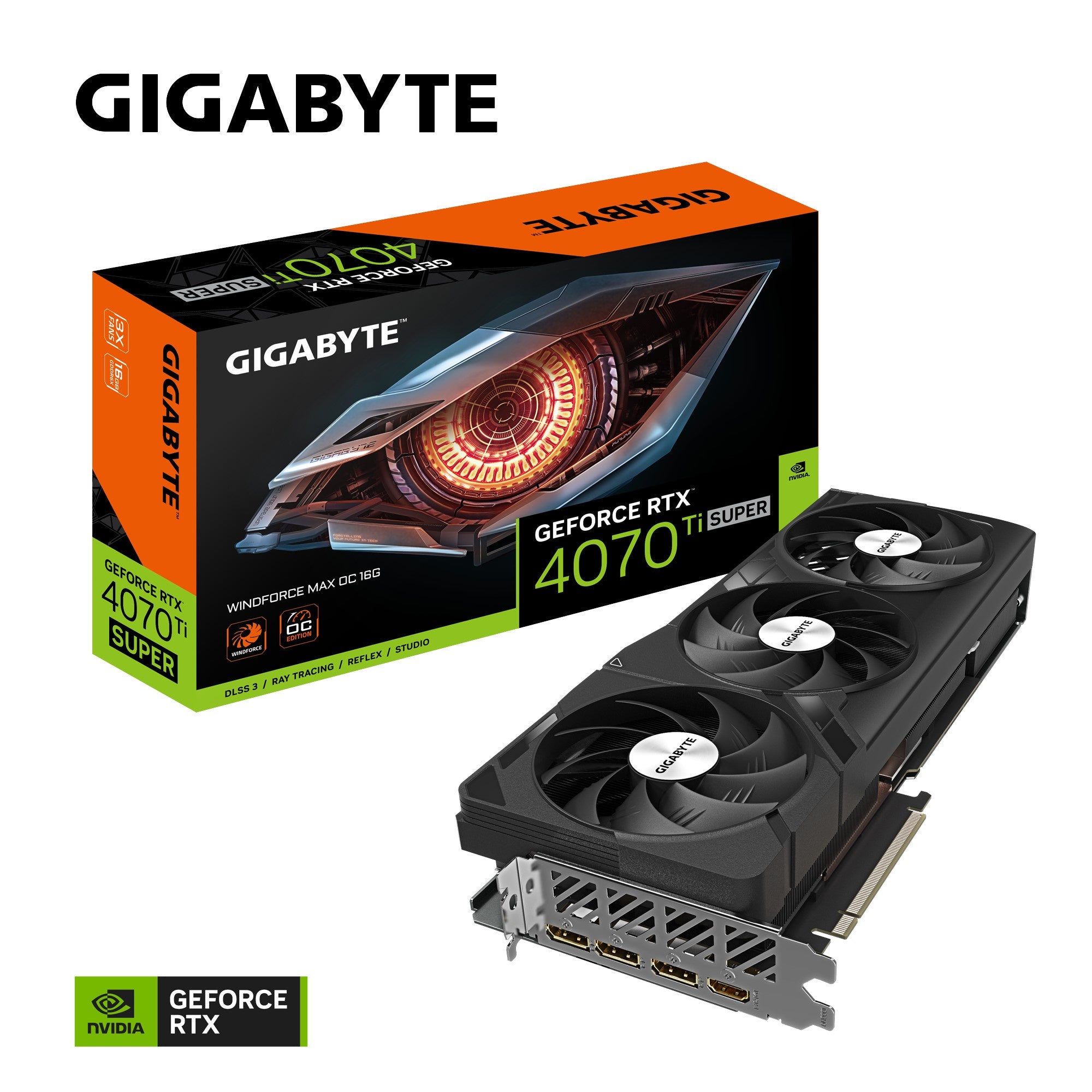 Gigabyte nVidia GeForce 4070 TI GV-N407TSWF3MAX OC-16GD [PC]
