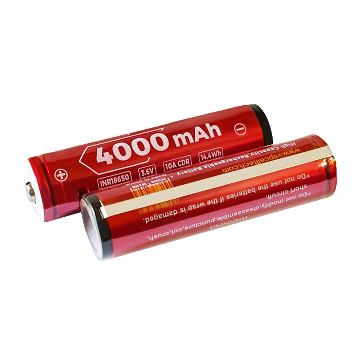 Vapcell INR18650 N40 4000mah 10A PCB [DG]