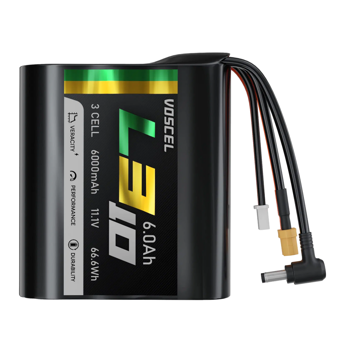 Voscel L310 6000mAh 3S 10C 11.1V 66.6Wh Battery DC5.0 with XT60 [DG]