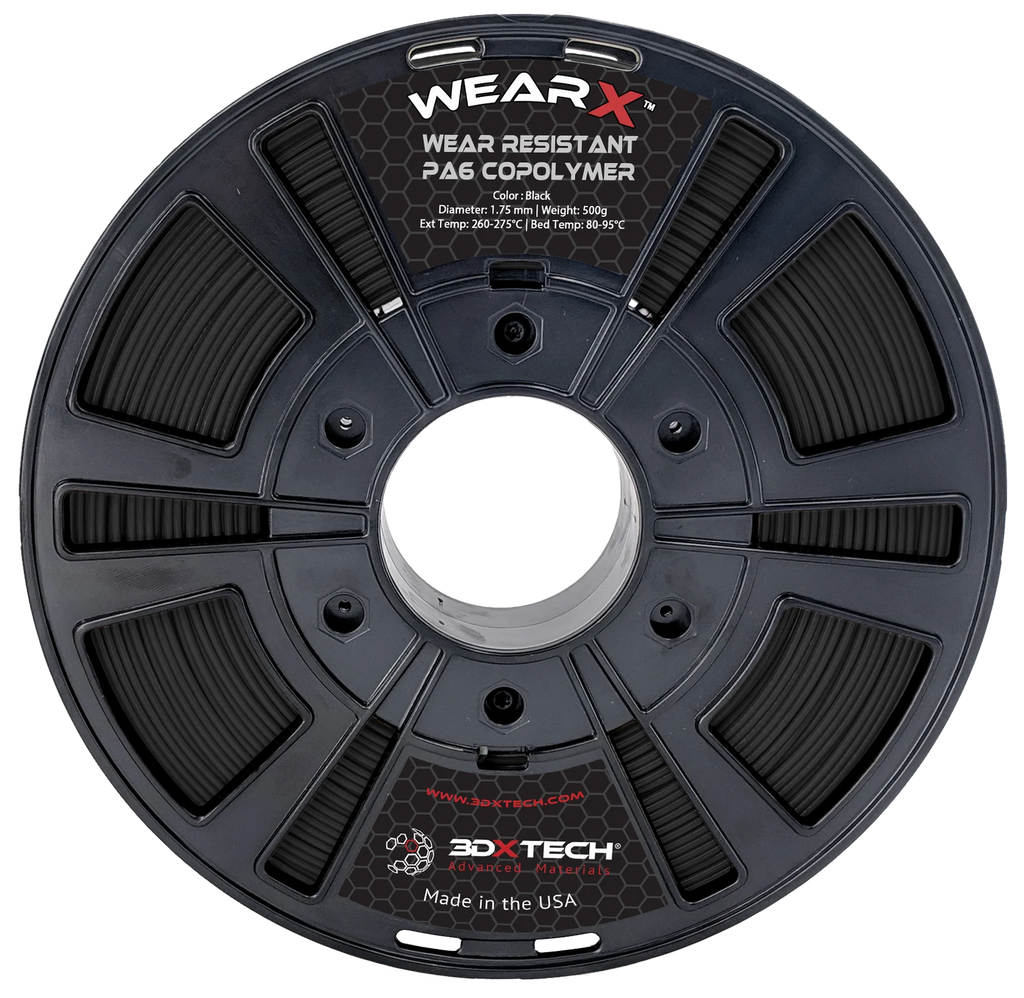 3DXTech WearX Wear Resistant Nylon 1.75mm Filament 500g