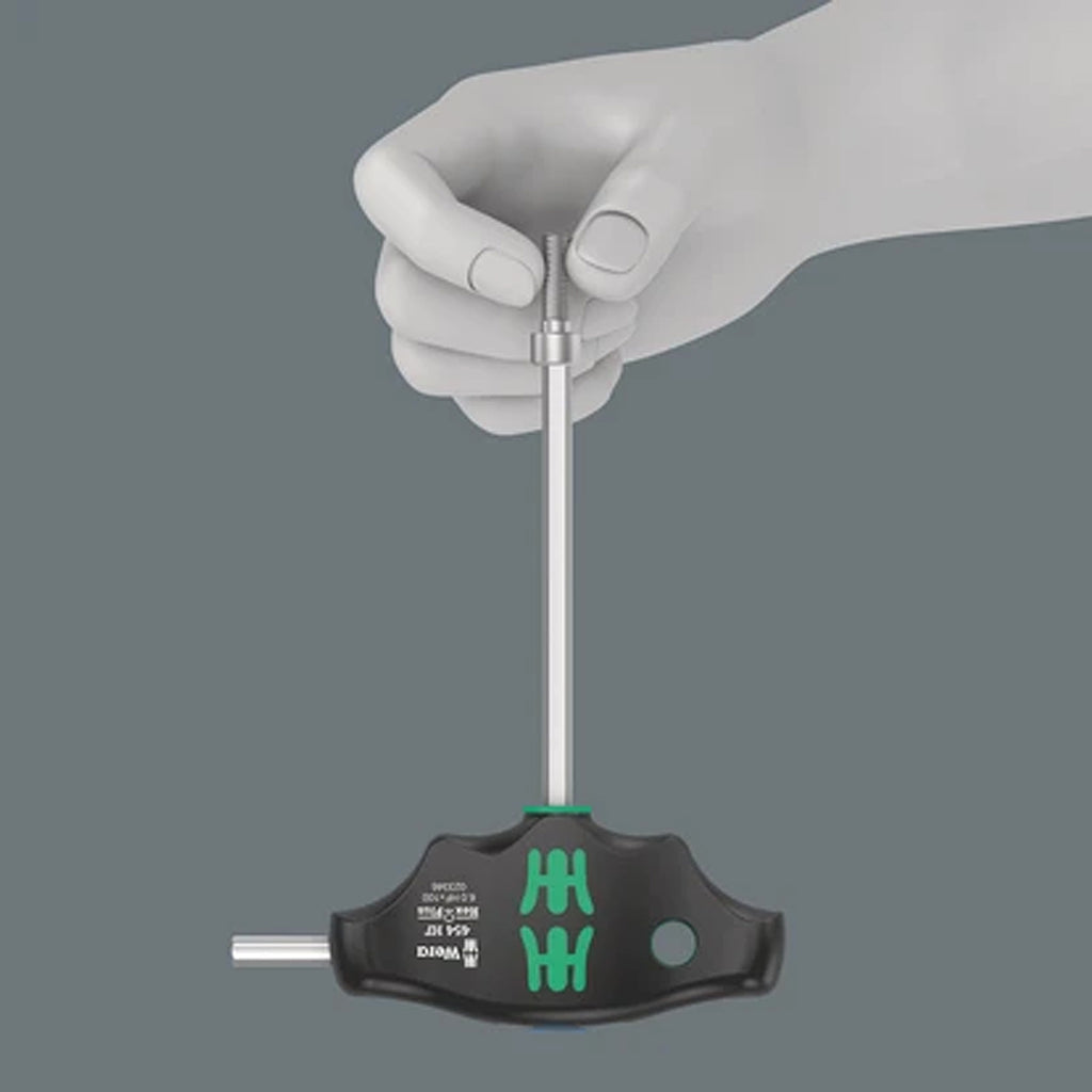 Wera 454 5.0mm x 200mm HF T-Handle Hex Plus Screwdriver 05023344001