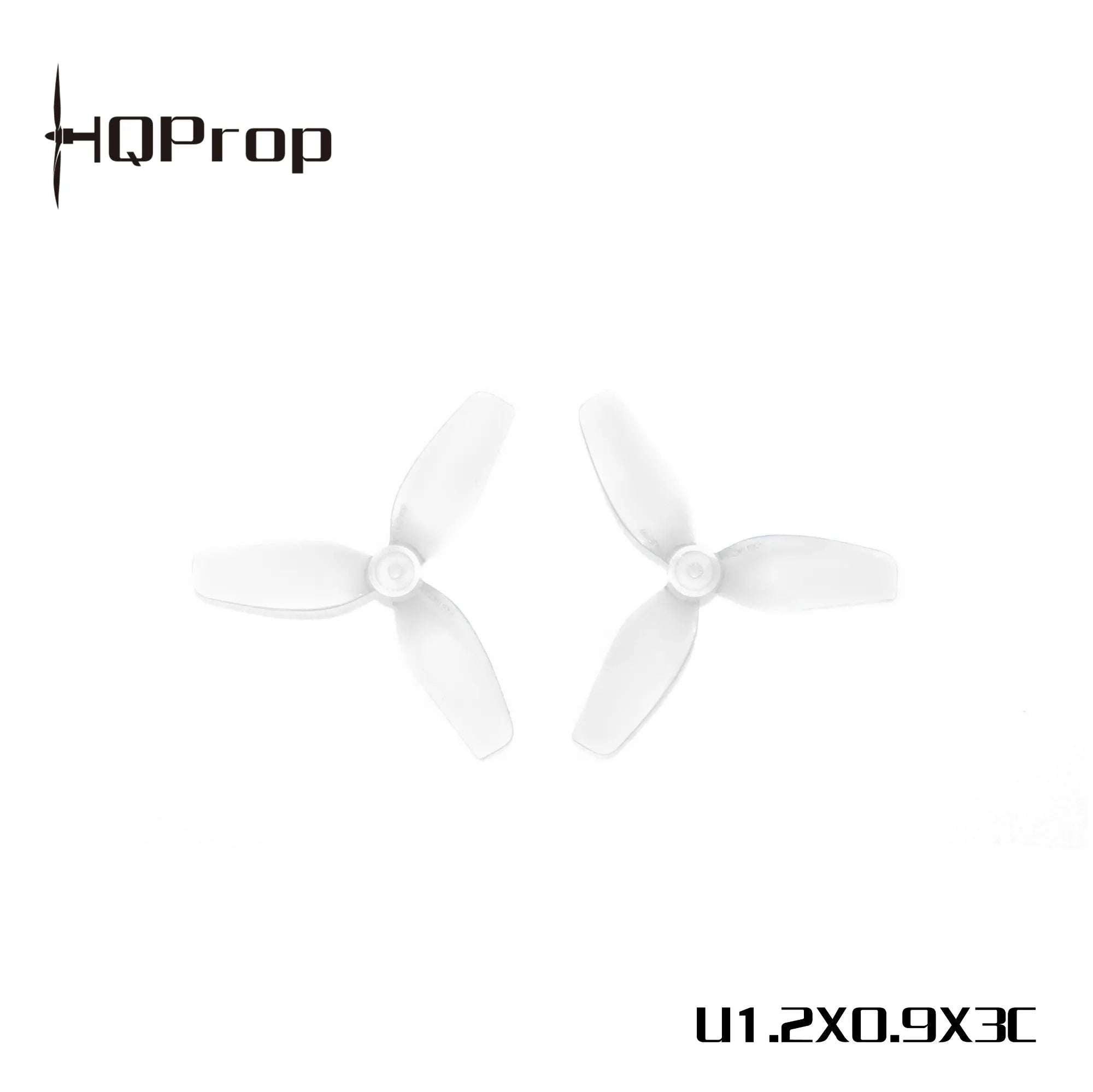 HQProp Ultralight Tri Blade Whoop Prop 31mm (1.2x0.9x3) (2CW + 2CCW) Polycarbonate