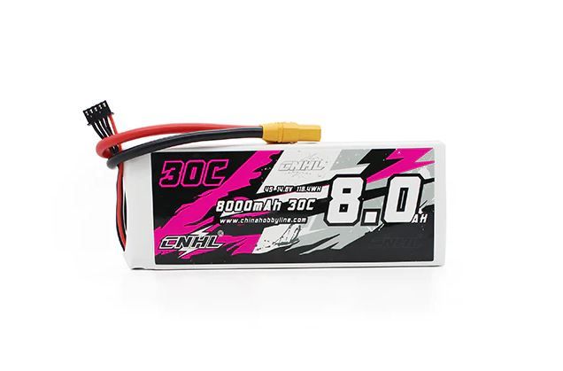 CNHL 8000mAh 14.8V 4S 30C Lipo Battery XT90 [DG]