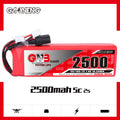 Taranis X9D (NEW 2019)  2500mAh 2S 5C LiPo Battery [DG]