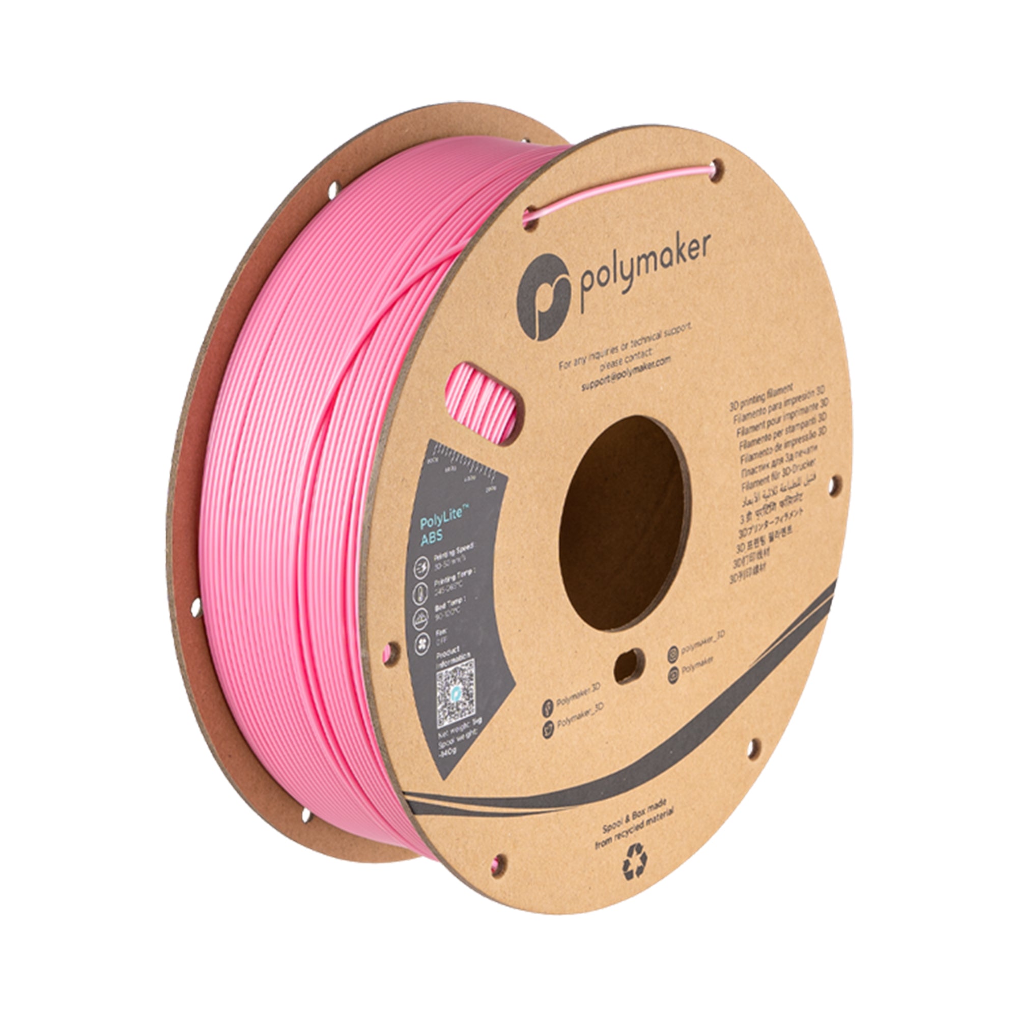 Polymaker PolyLite ABS 1.75mm Filament 1kg