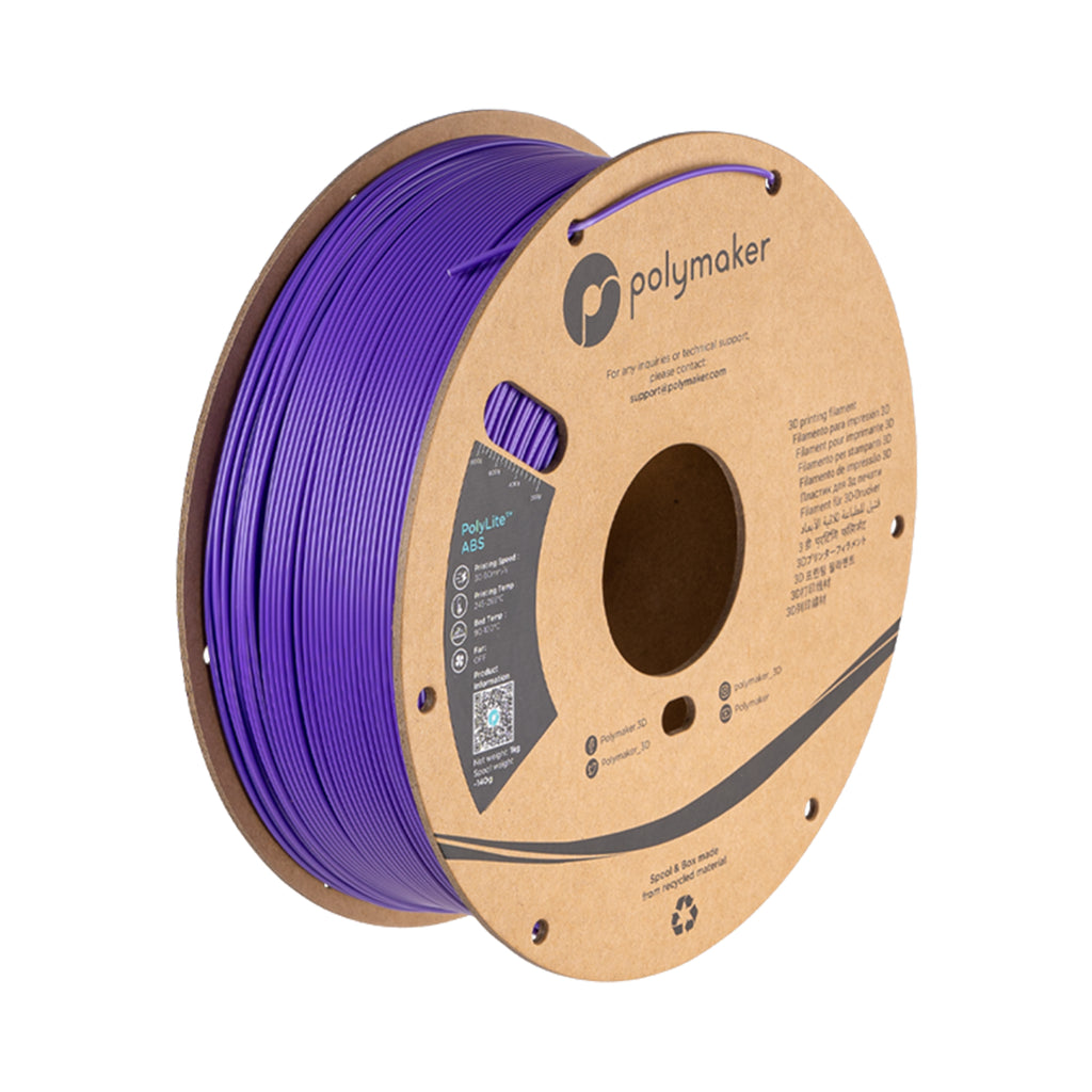 Polymaker PolyLite ABS 1.75mm Filament 1kg