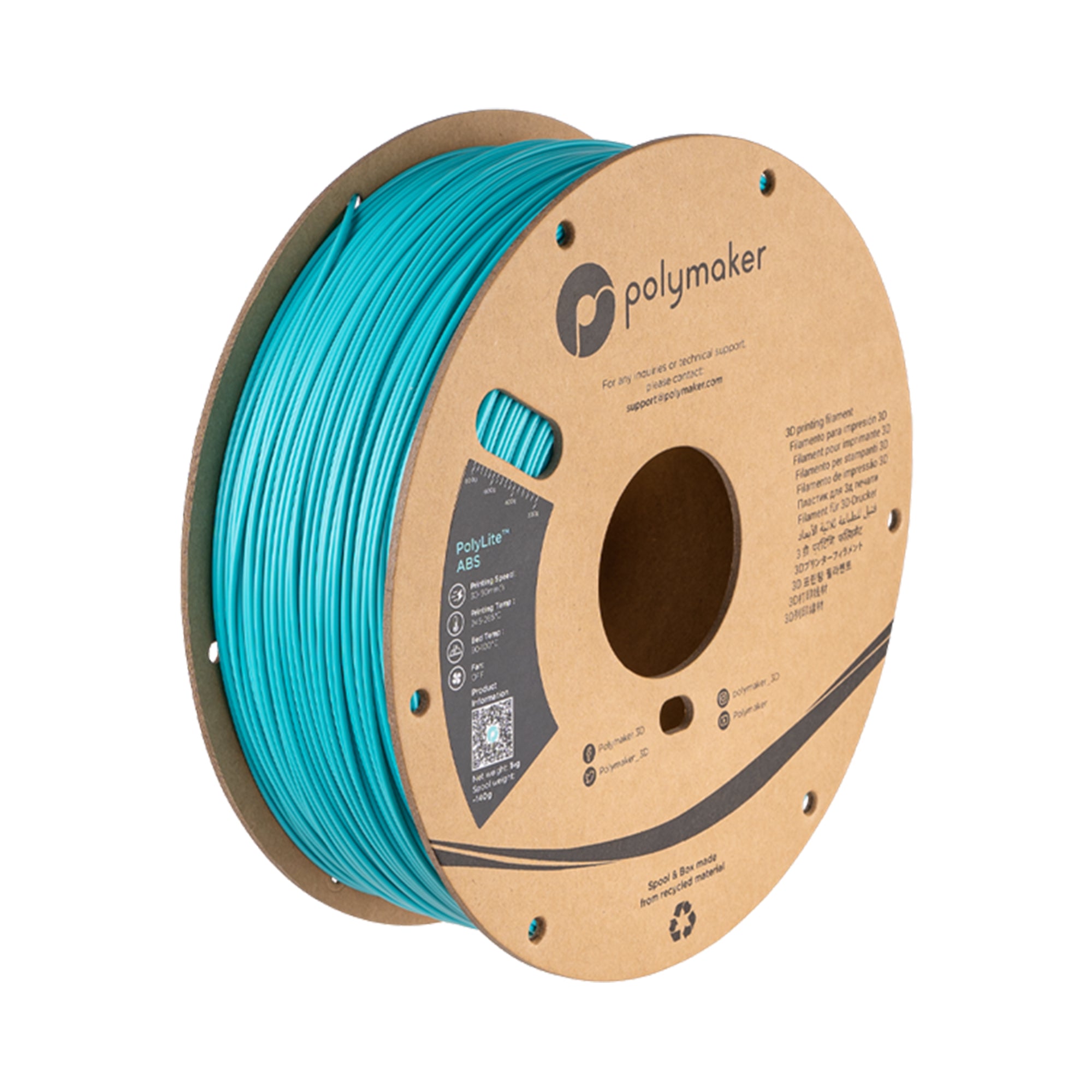 Polymaker PolyLite ABS 1.75mm Filament 1kg