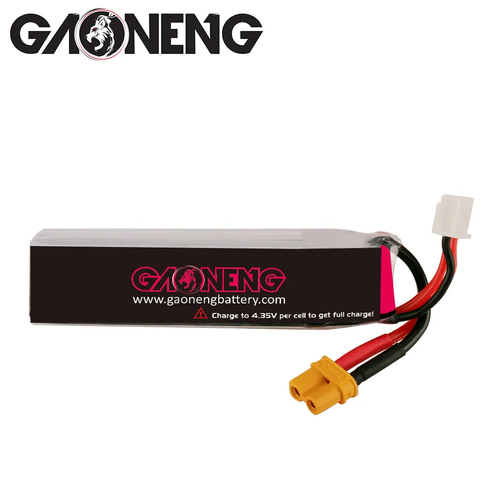 GAONENG GNB LiHV 3S 11.4V 720mAh 100C XT30 LiPo Battery [DG]