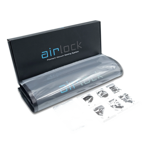 Airlock filament vacuum sealing system image 1 on transparent background with Version 4 white halo