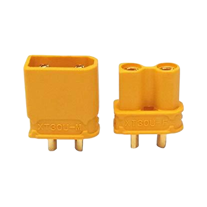 Amass XT30U XT30 2mm Battery Connector 4.5mm Male Female (Pair)