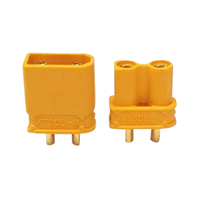 Amass XT30U XT30 2mm Battery Connector 4.5mm Male Female (Pair)