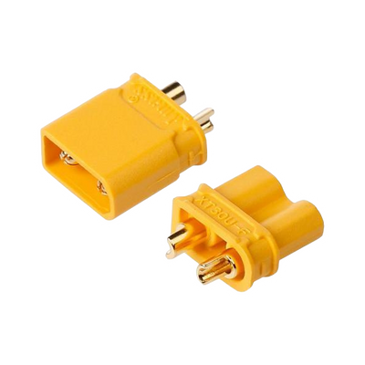 Amass XT30U XT30 2mm Battery Connector 4.5mm Male Female (Pair)
