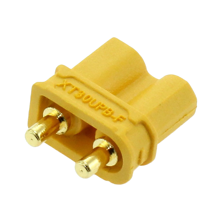 Amass XT30 Straight PCB Mount Female Connector