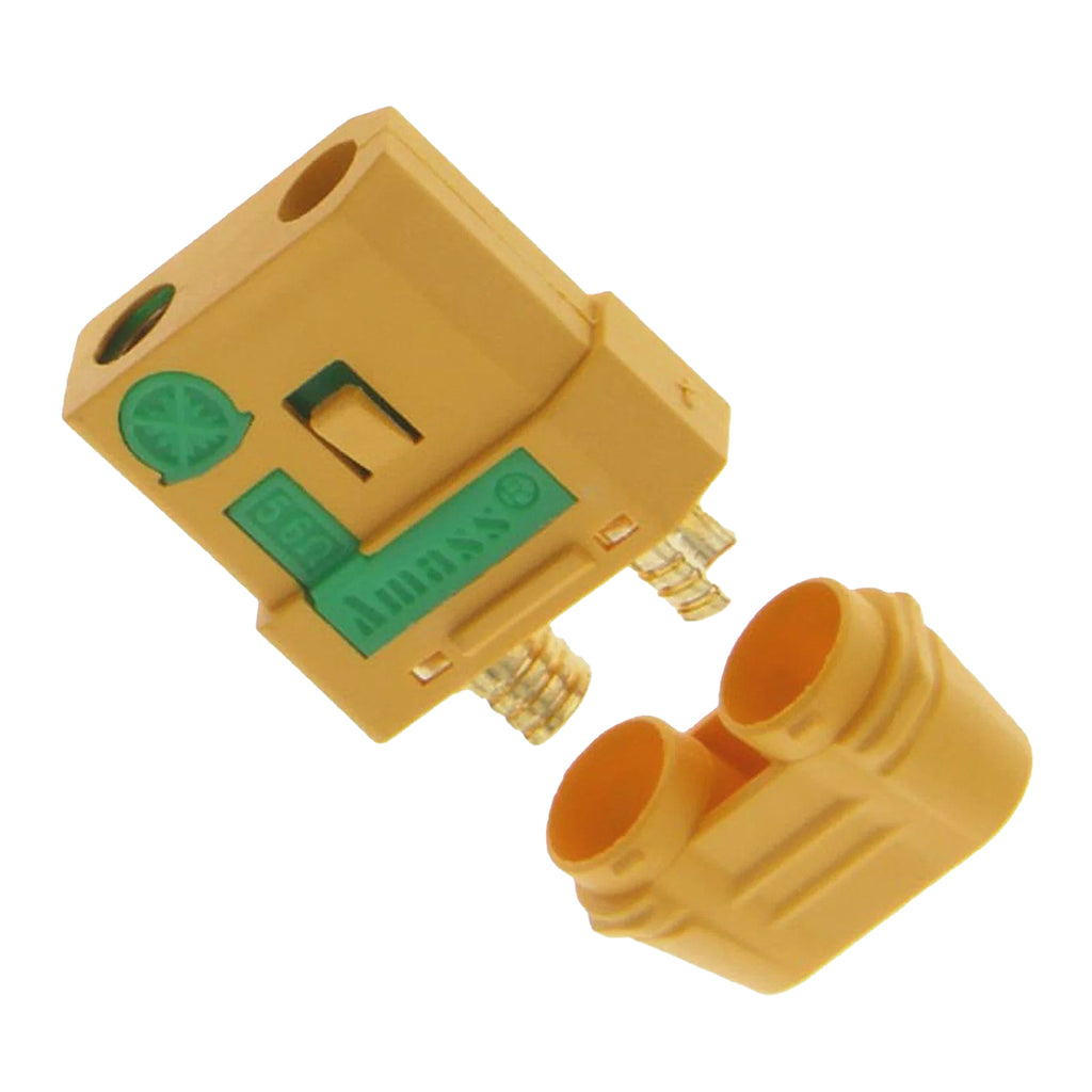 Amass XT90 Female Connector With Sheath (Anti Spark)