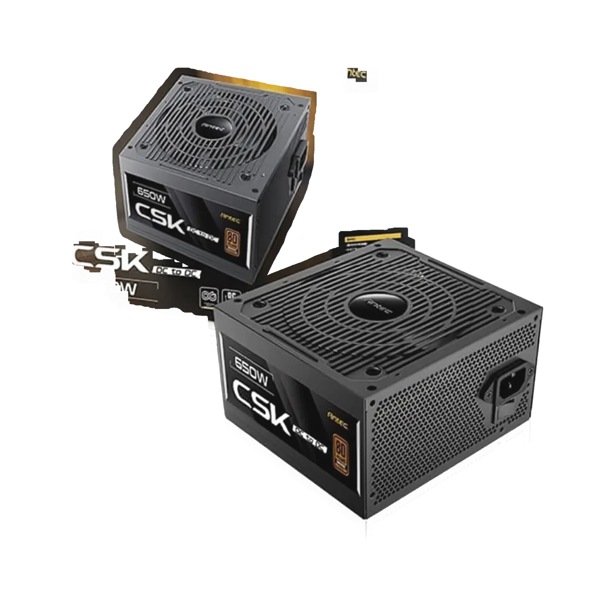 Antec CSK650DC power supply – dark-mode image 1
