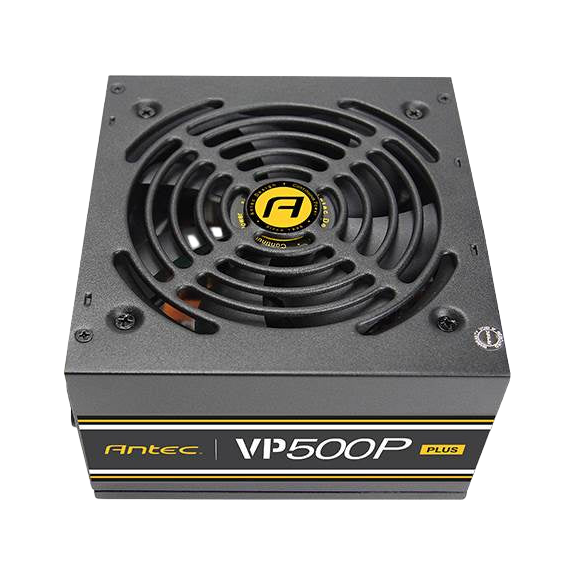 Antec VP500P PLUS 500w PSU. 120mm Silent Fan. MEPS Compliant. 3 Years Warranty [PC]