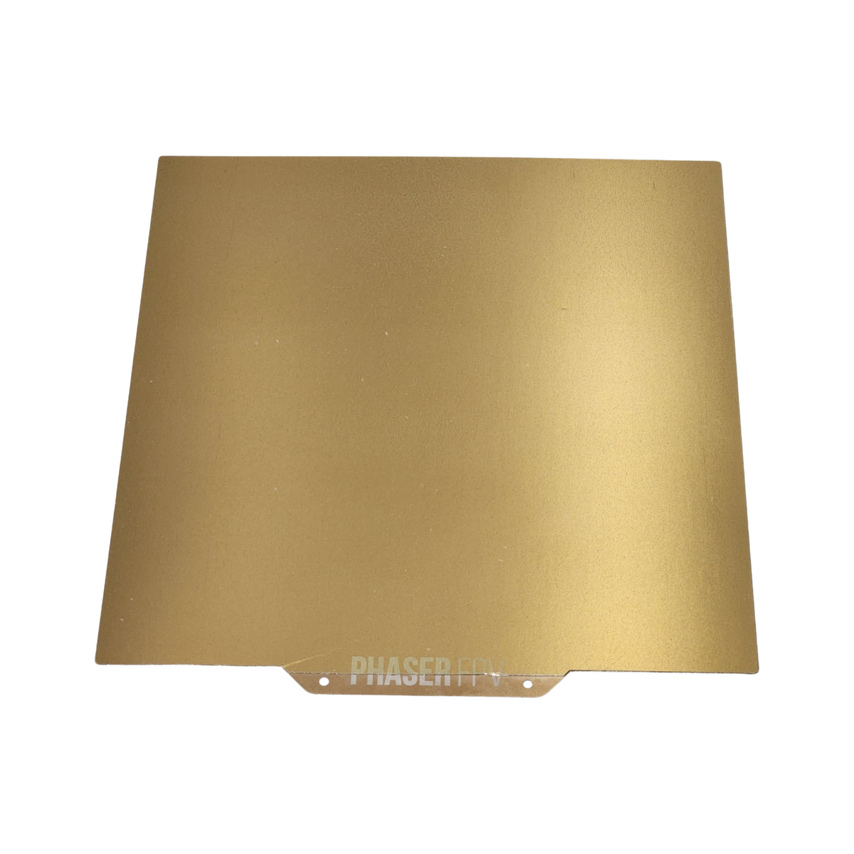 Energetic 230x230mm DOUBLE SIDED Smooth PEI/Textured Gold Spring Steel Sheet (Suits Artillery Genius)