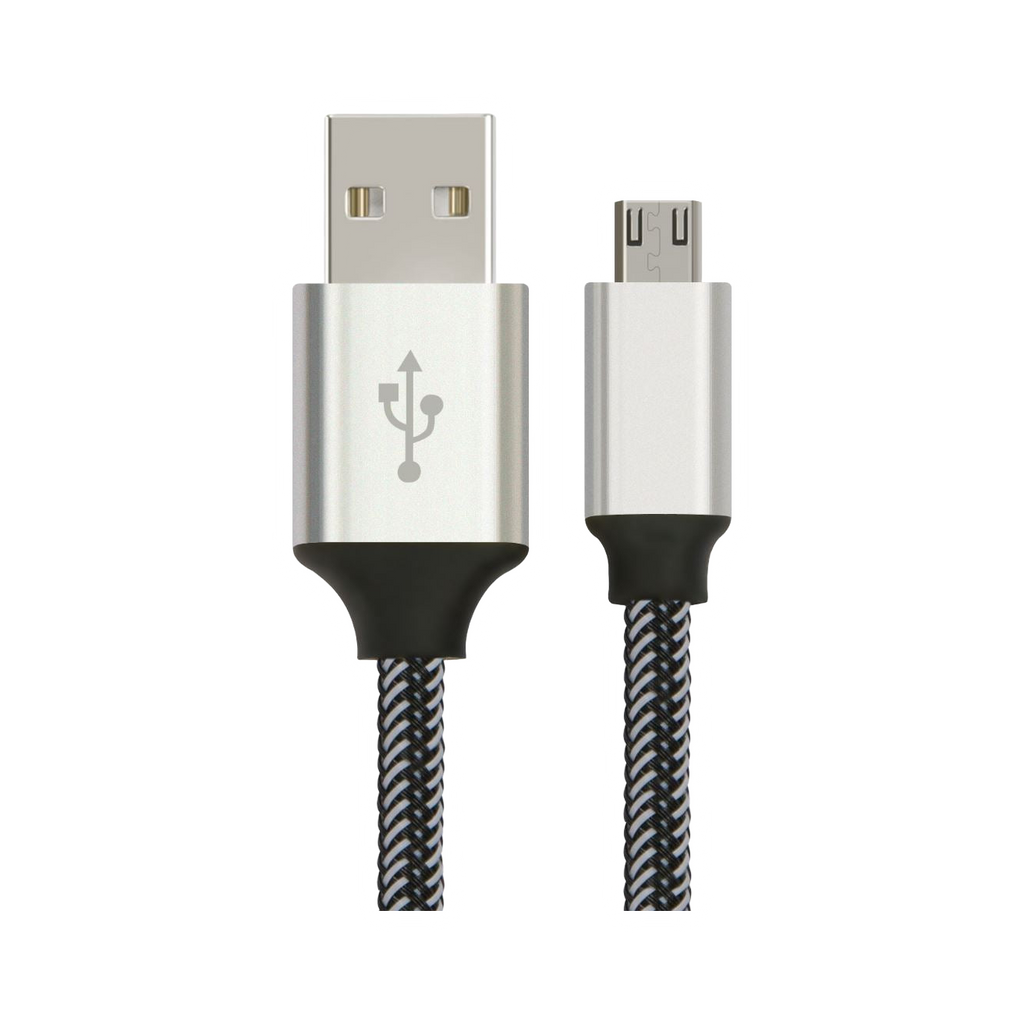 Astrotek 2m Micro USB Data Sync Charger Cable Cord AT-USBMICROBW-2M [PC]